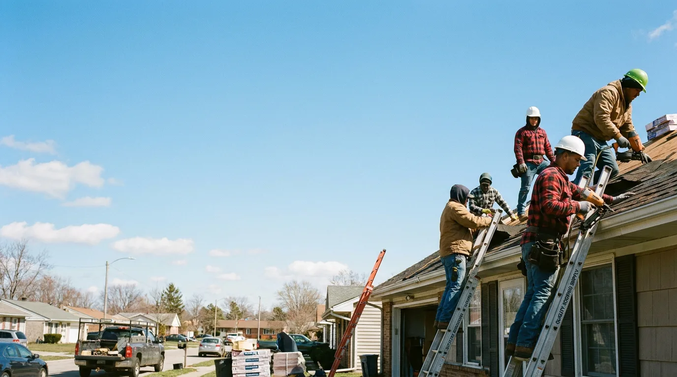 Roofing in Moline, MI near me